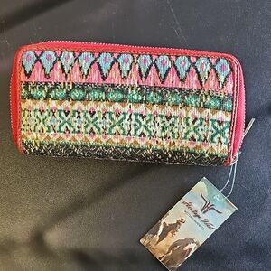 Colorful Patterned Women's Wallet
